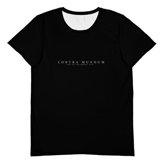 Take On The World. Win. | Men's Athletic T Shirt