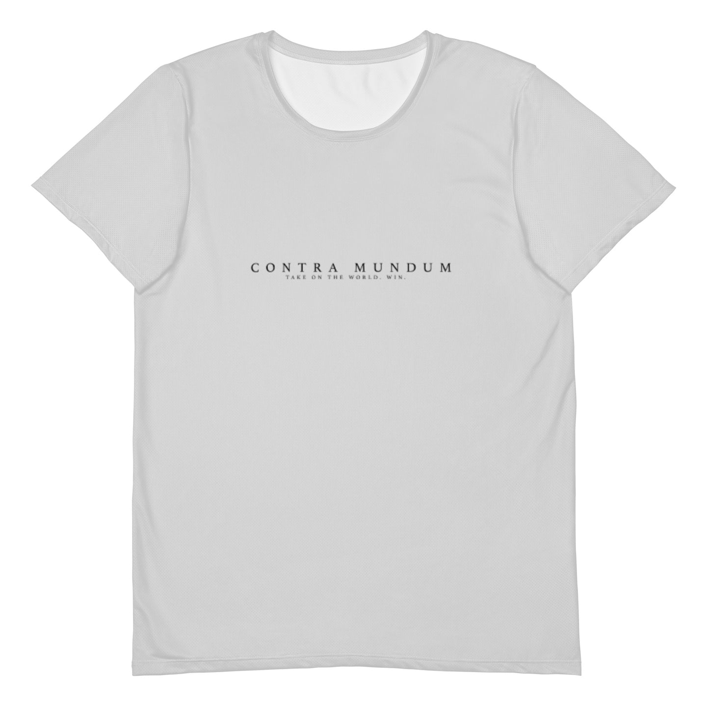 Take On The World. Win. | Men's Athletic T Shirt