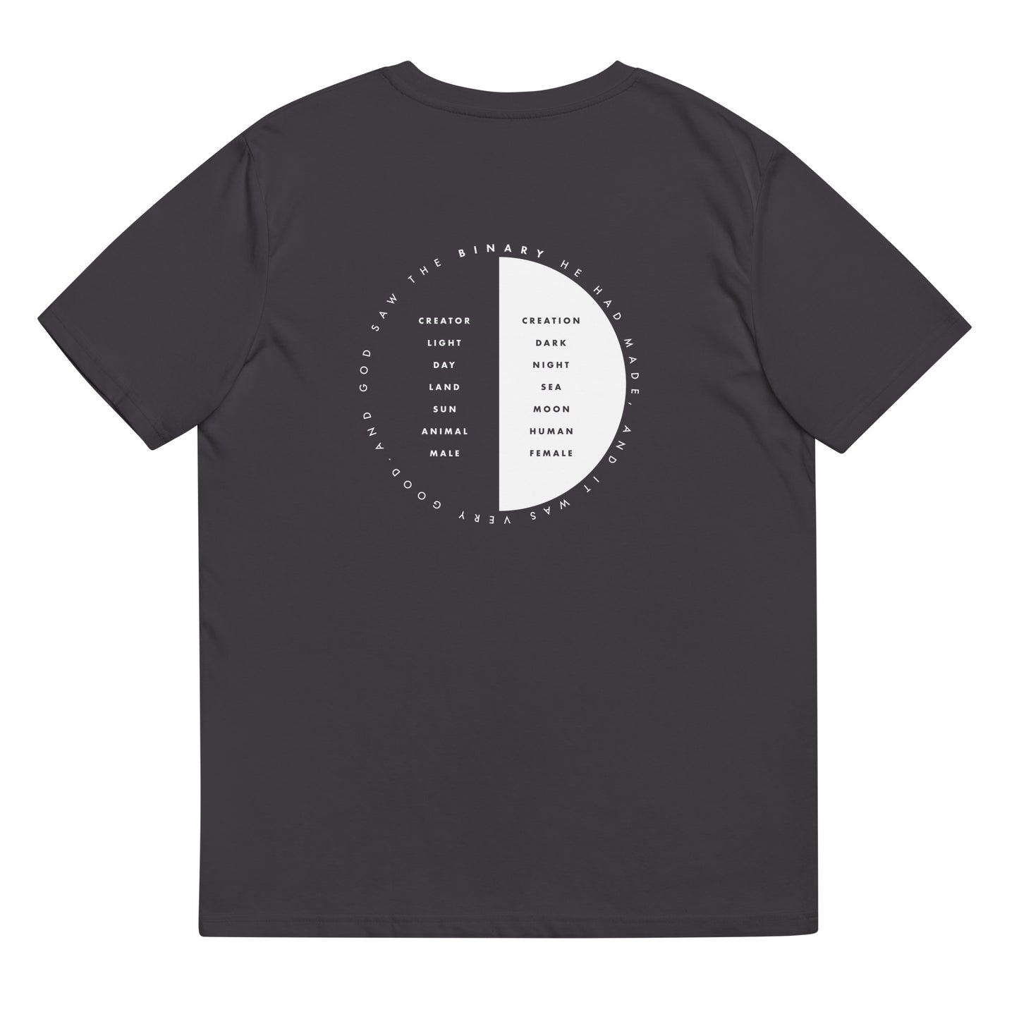 God Blessed The Binary | Men's T-Shirt