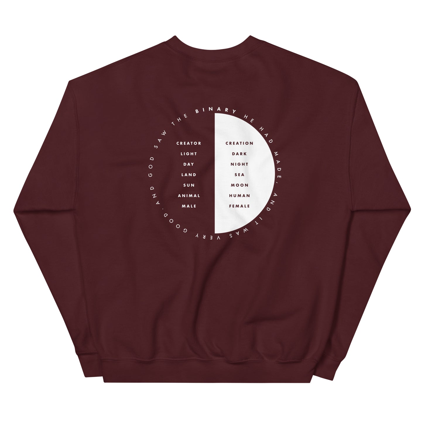 God Blessed The Binary | Sweatshirt